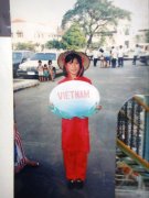 Ms. Vietnam - I was chosen to represent our school to join the United Nation Program.